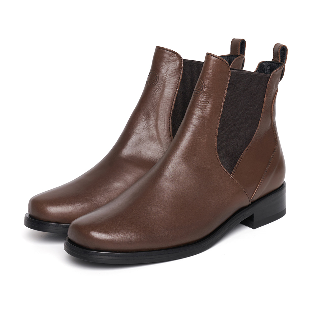 CHELSEA BOOTS (COFFEE BROWN)